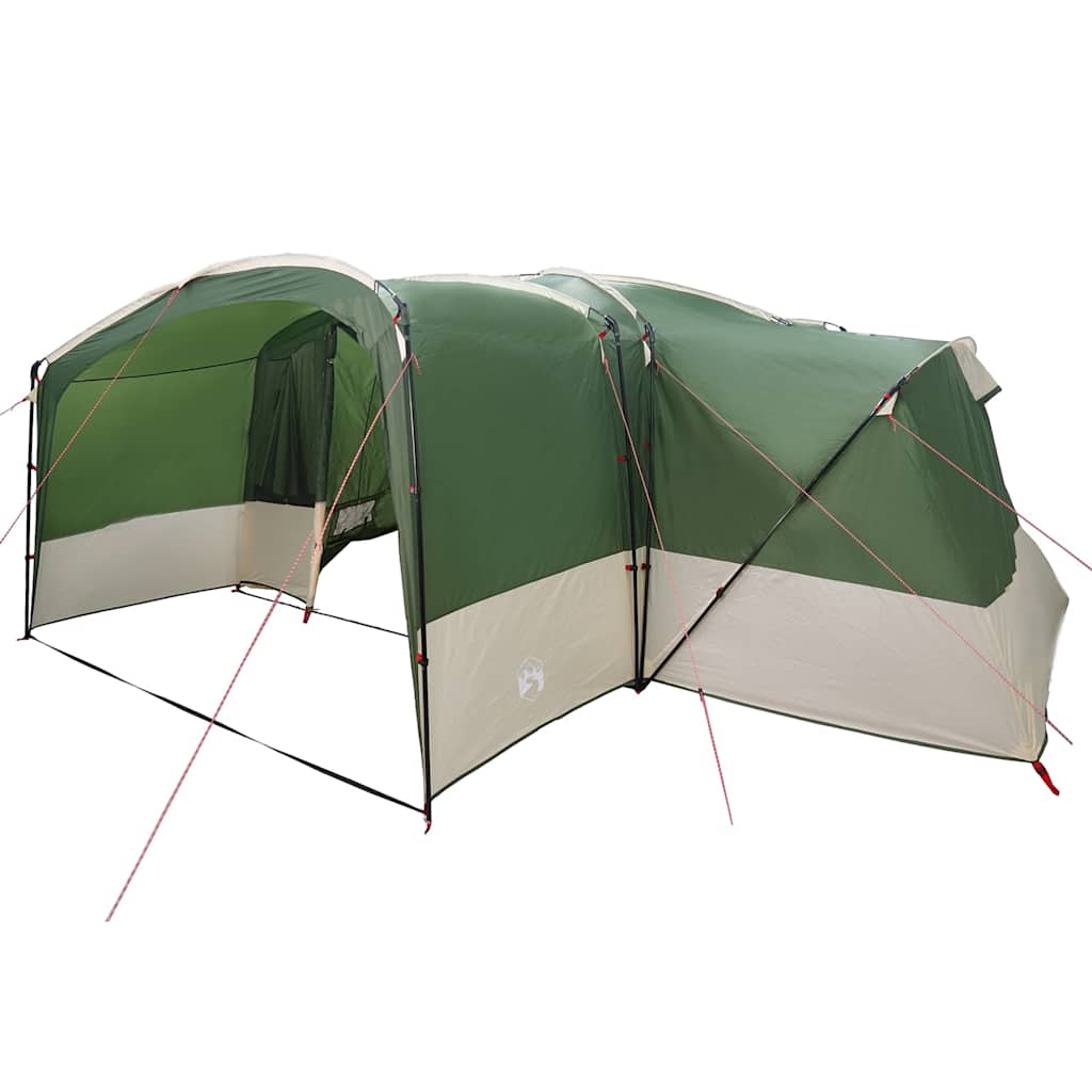 Familietent voor 12 Personen Groen en Wit 760 x 645 x 230 cm is nu te koop bij PeponiXL, paradijselijk wonen!