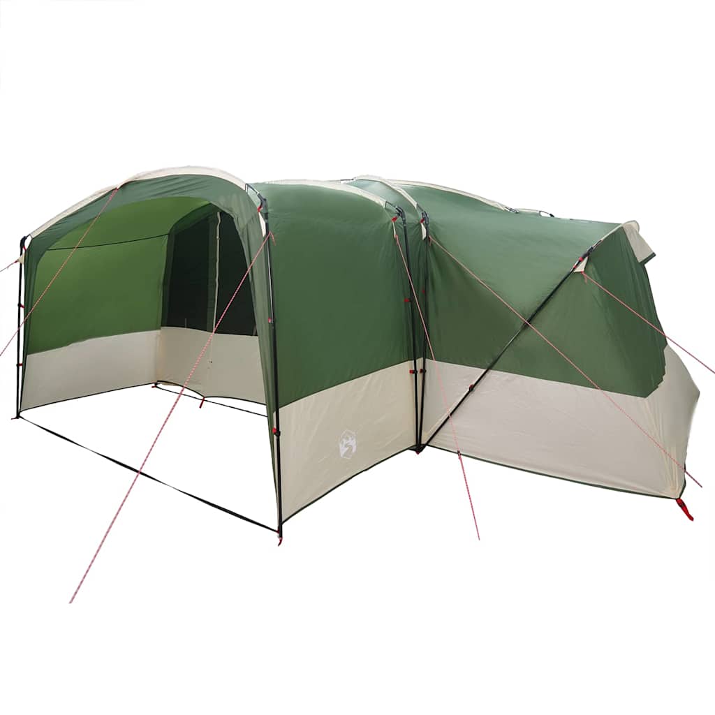 Familietent voor 12 Personen Groen en Wit 760 x 645 x 230 cm is nu te koop bij PeponiXL, paradijselijk wonen!