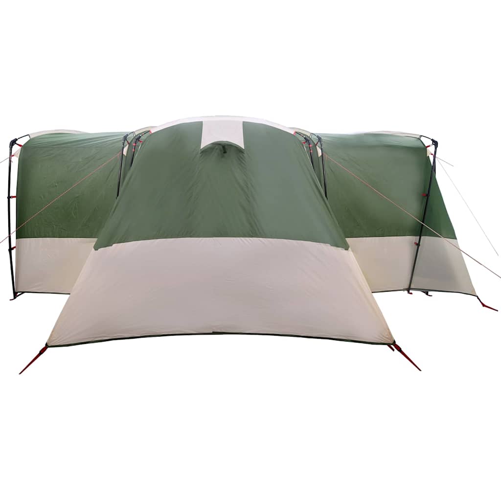 Familietent voor 12 Personen Groen en Wit 760 x 645 x 230 cm is nu te koop bij PeponiXL, paradijselijk wonen!