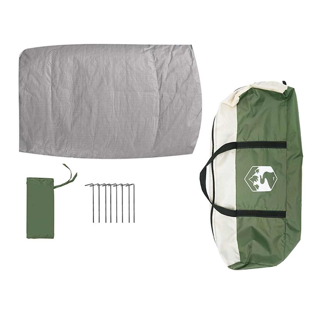 Binnen tent voor 7 Personen Groen en Grijs 300 x 300 x 250 cm is nu te koop bij PeponiXL, paradijselijk wonen!