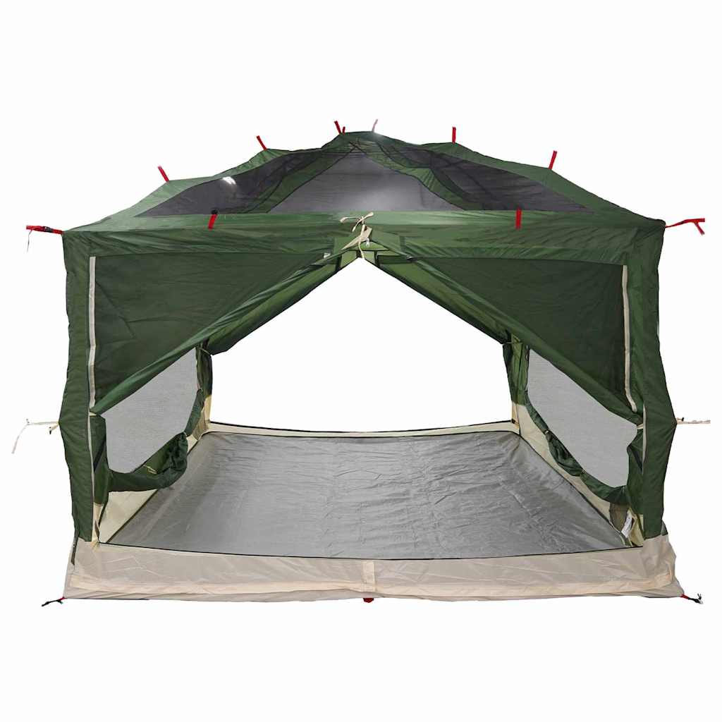 Binnen tent voor 7 Personen Groen en Grijs 300 x 300 x 250 cm is nu te koop bij PeponiXL, paradijselijk wonen!