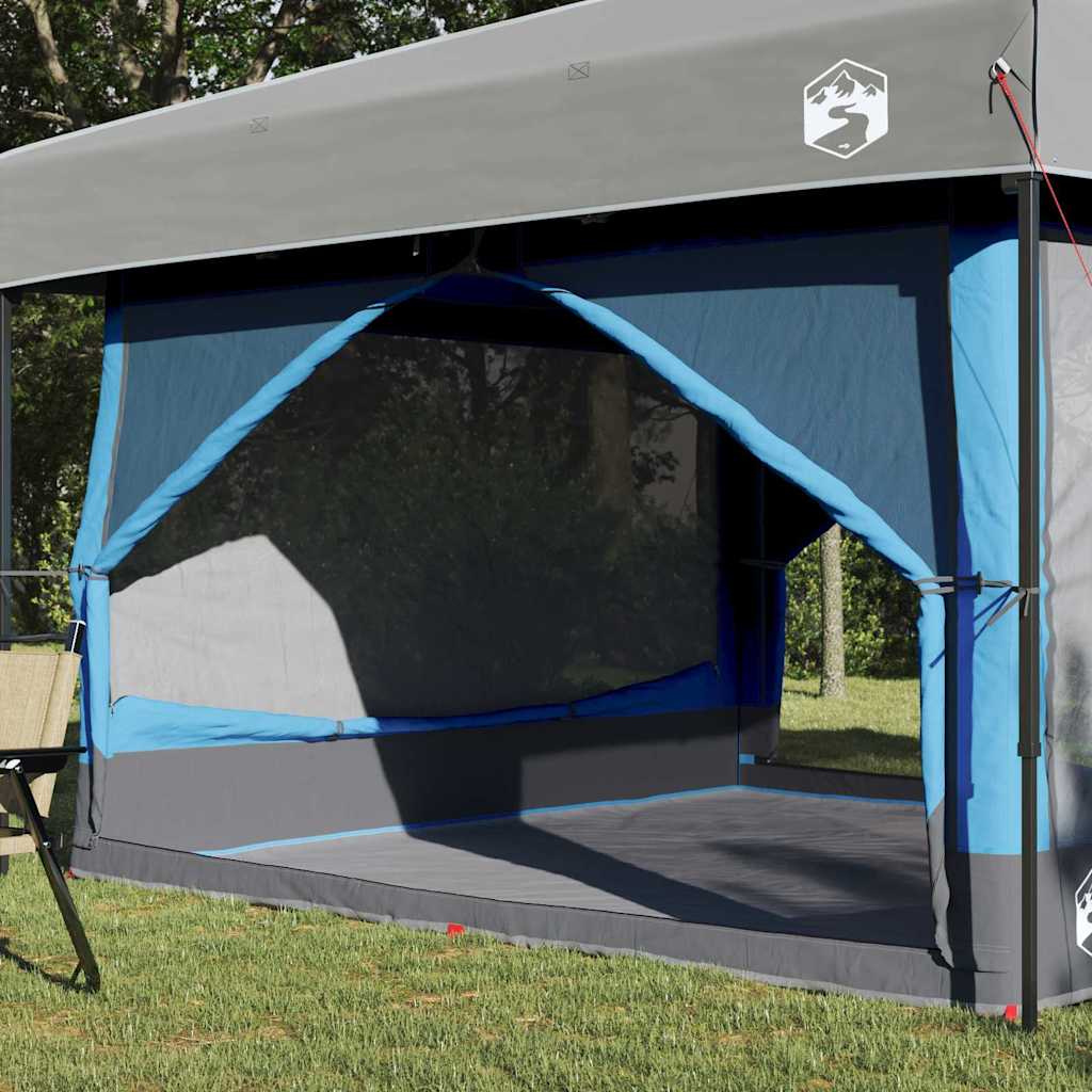 Binnen tent voor 7 Personen Blauw en Grijs 300 x 300 x 250 cm is nu te koop bij PeponiXL, paradijselijk wonen!