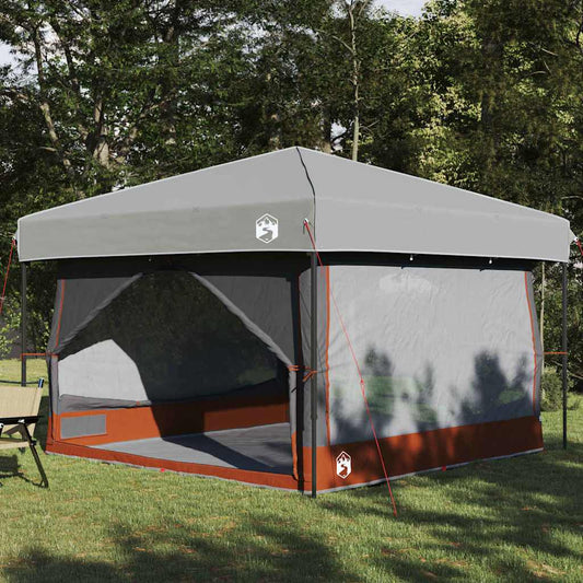 Binnen tent voor 7 Personen Grijs en Oranje 300 x 300 x 250 cm is nu te koop bij PeponiXL, paradijselijk wonen!