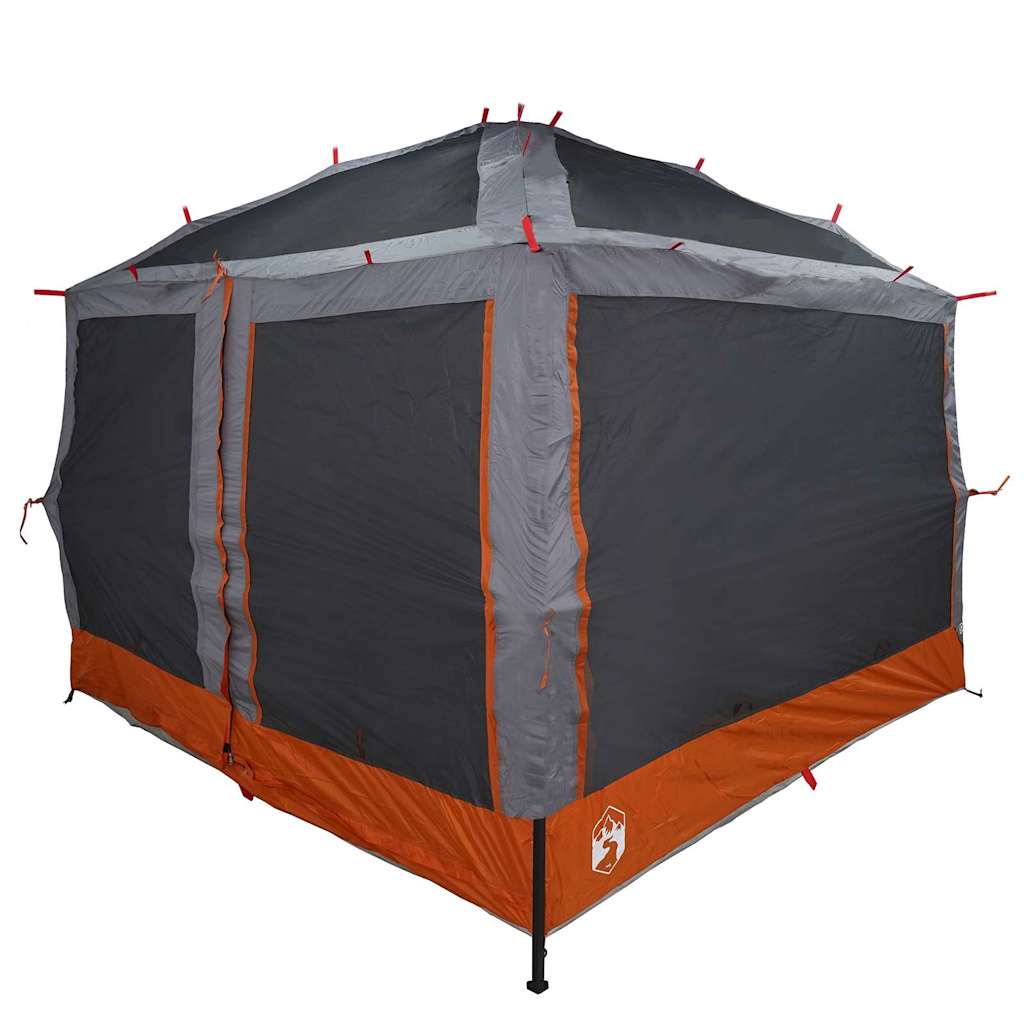 Binnen tent voor 7 Personen Grijs en Oranje 300 x 300 x 250 cm is nu te koop bij PeponiXL, paradijselijk wonen!