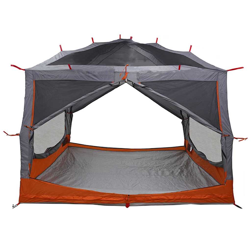 Binnen tent voor 7 Personen Grijs en Oranje 300 x 300 x 250 cm is nu te koop bij PeponiXL, paradijselijk wonen!
