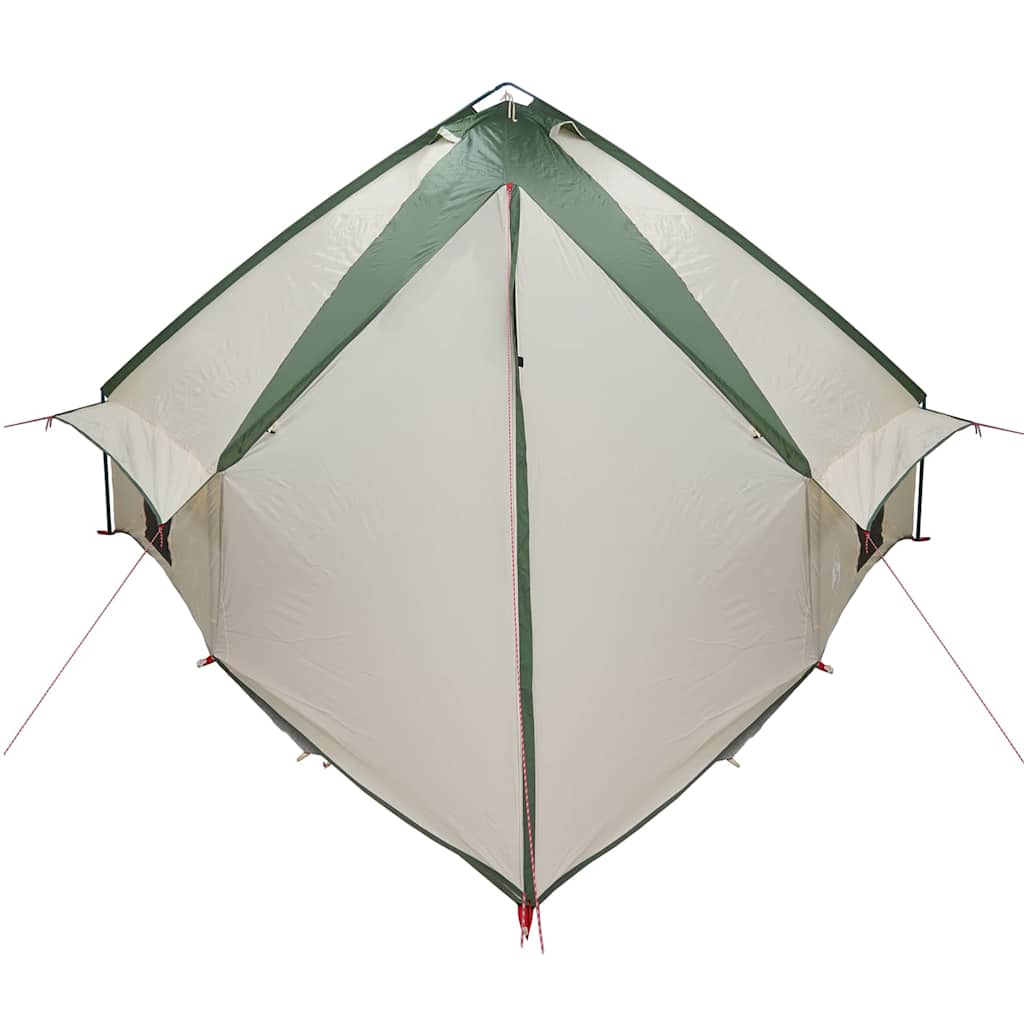 Teepee Tent voor 10 Personen Groen en Wit 567 x 470 x 242 cm is nu te koop bij PeponiXL, paradijselijk wonen!