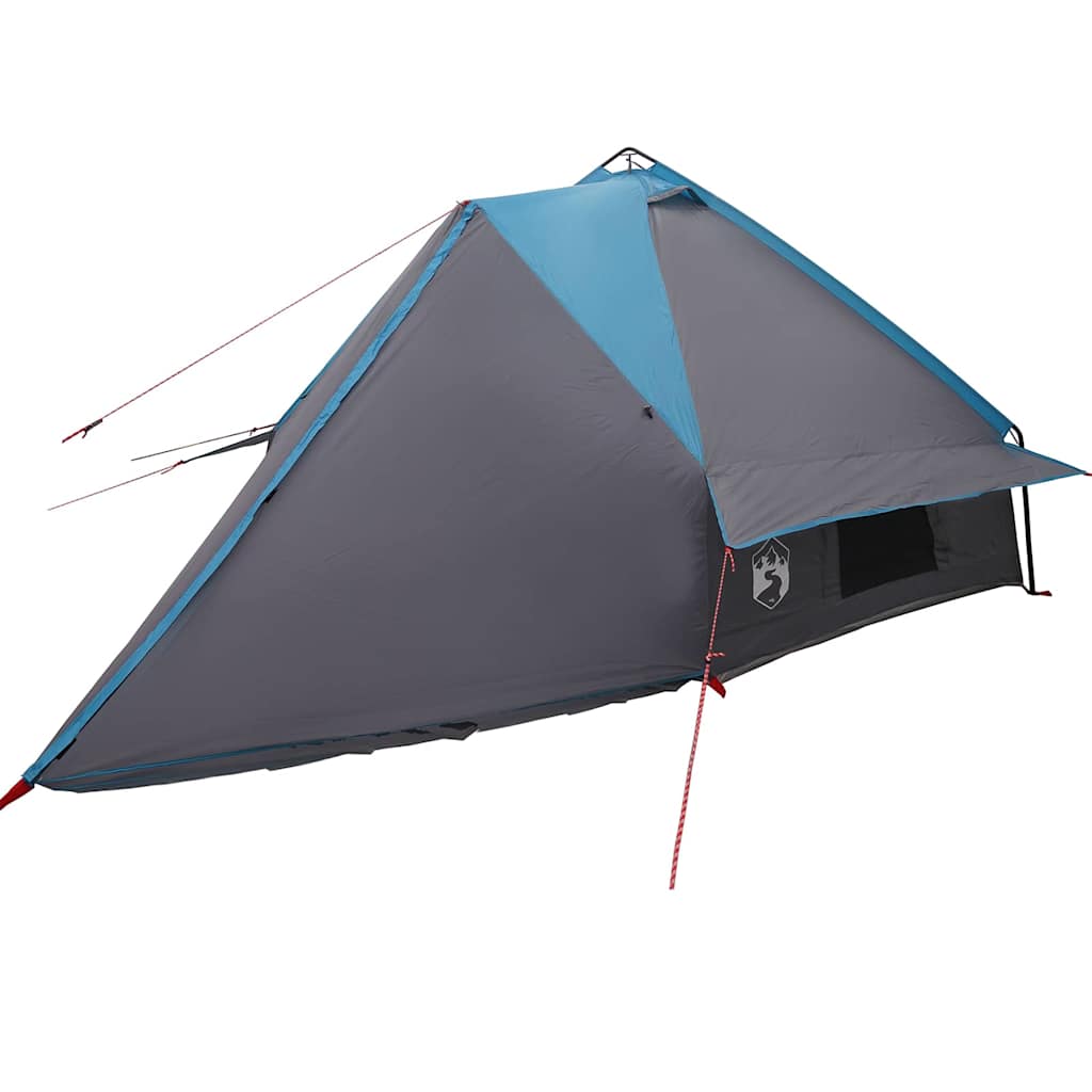 Teepee Tent 8-Persoon met dak Blauw en Grijs 490 x 410 x 210 cm is nu te koop bij PeponiXL, paradijselijk wonen!