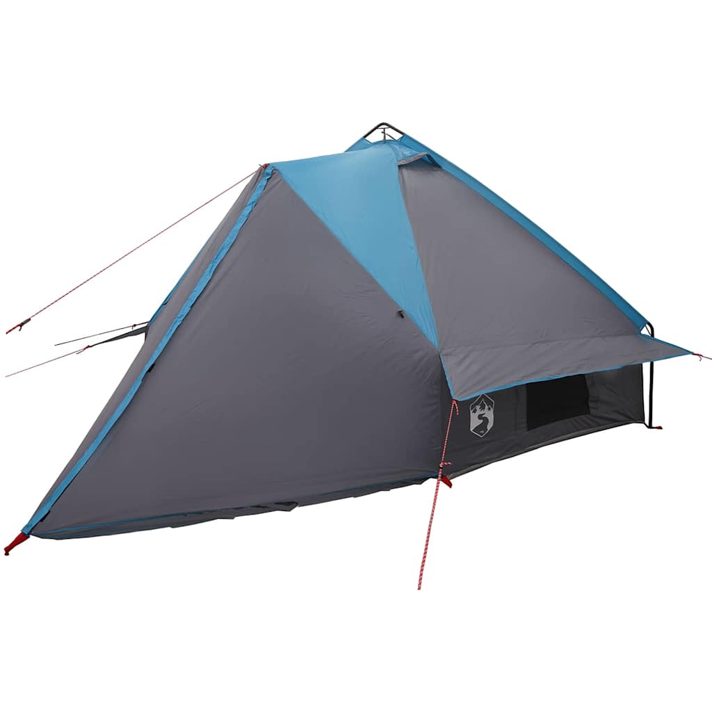 Teepee Tent voor 6 Personen Blauw en Grijs 431 x 366 x 185 cm is nu te koop bij PeponiXL, paradijselijk wonen!