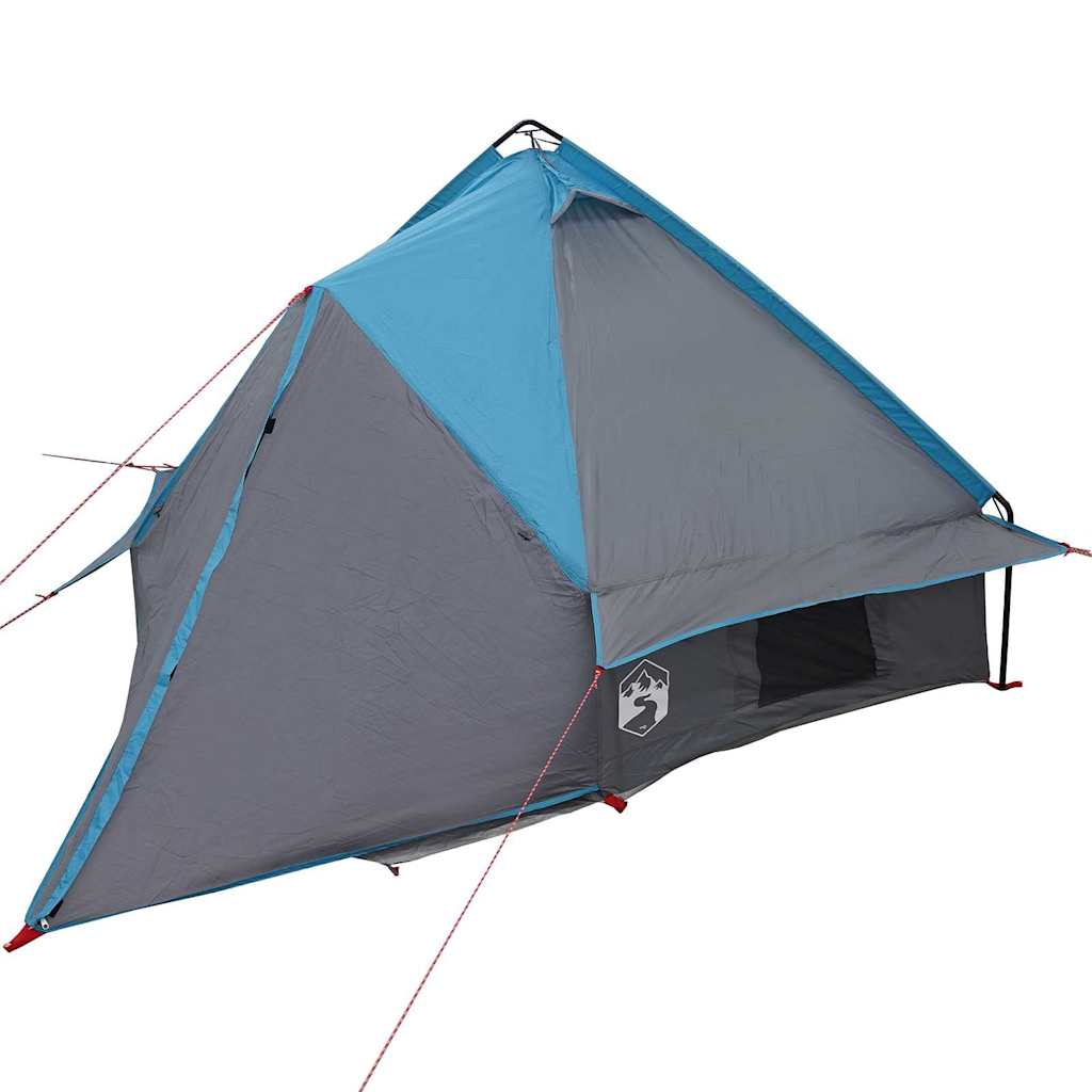 Teepee Tent voor 4 Personen Blauw en Grijs 388 x 320 x 169 cm is nu te koop bij PeponiXL, paradijselijk wonen!