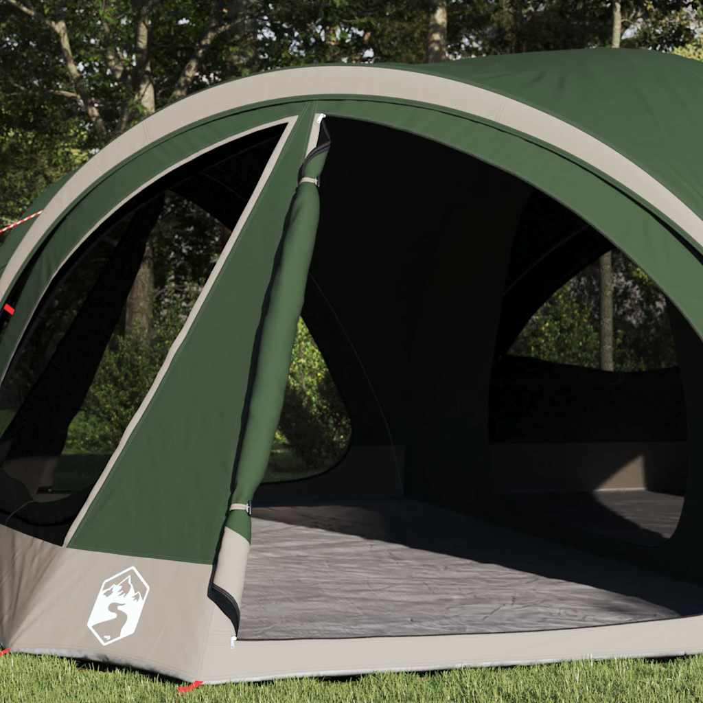 Familietent voor 10 personen Groen en Grijs 460 x 430 x 214 cm is nu te koop bij PeponiXL, paradijselijk wonen!