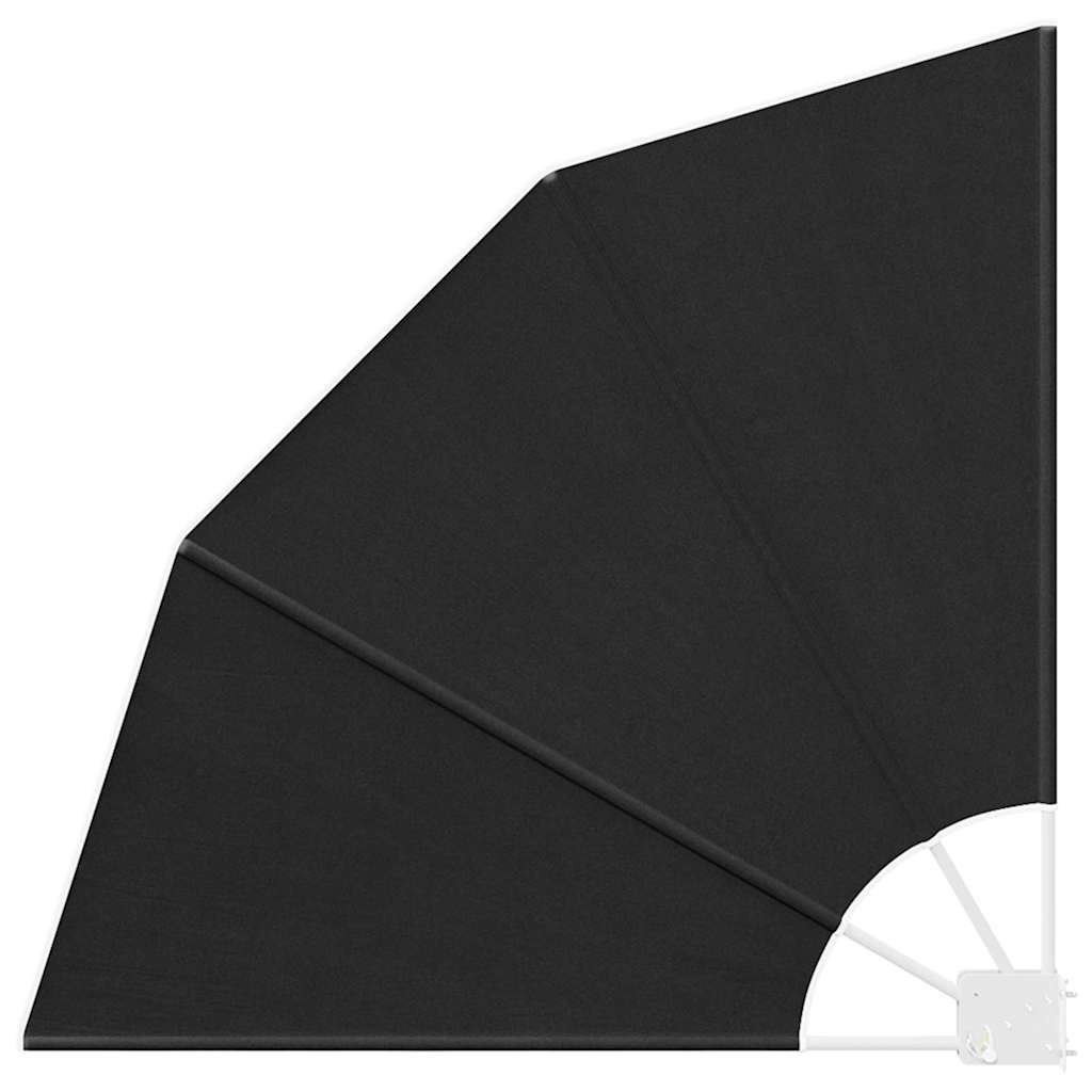 Balkon Privacy Scherm Antraciet 115 x 115 cm Polyester is nu te koop bij PeponiXL, paradijselijk wonen!