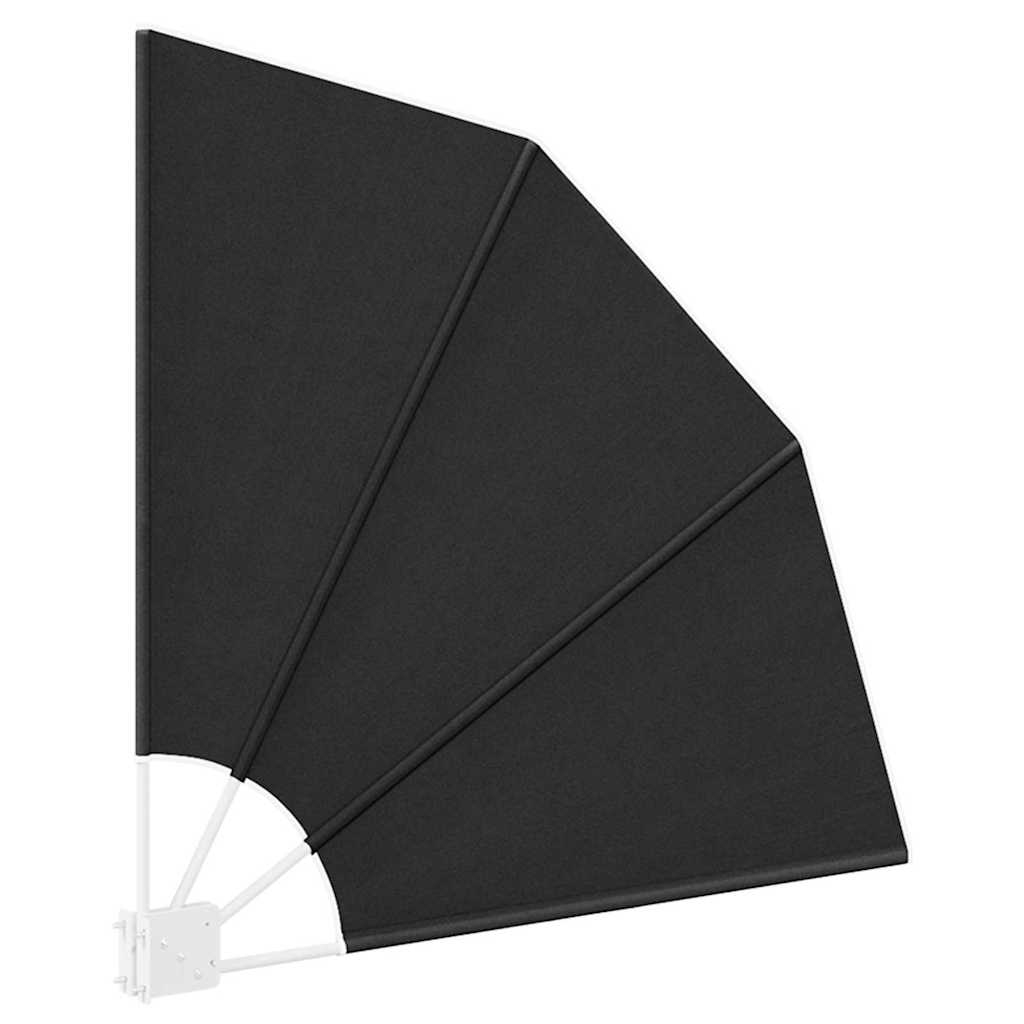Balkon Privacy Scherm Antraciet 115 x 115 cm Polyester is nu te koop bij PeponiXL, paradijselijk wonen!