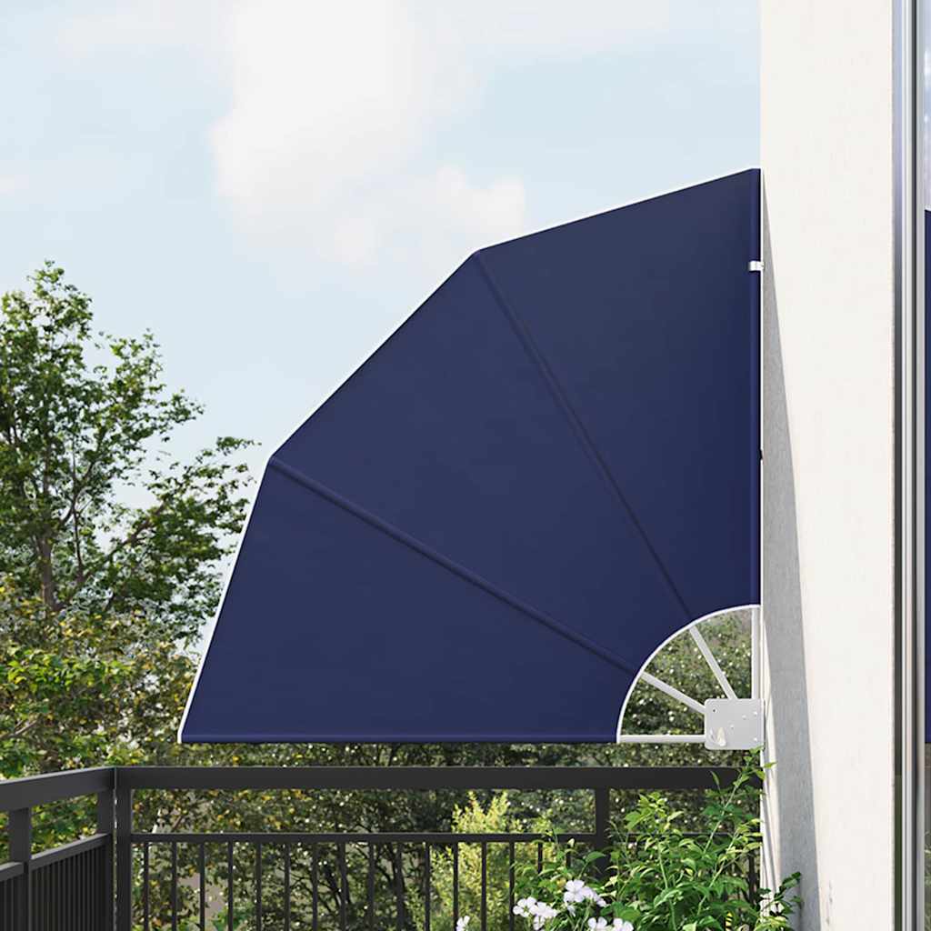Balkon Privacy Scherm Marineblauw 115 x 115 cm Polyester is nu te koop bij PeponiXL, paradijselijk wonen!