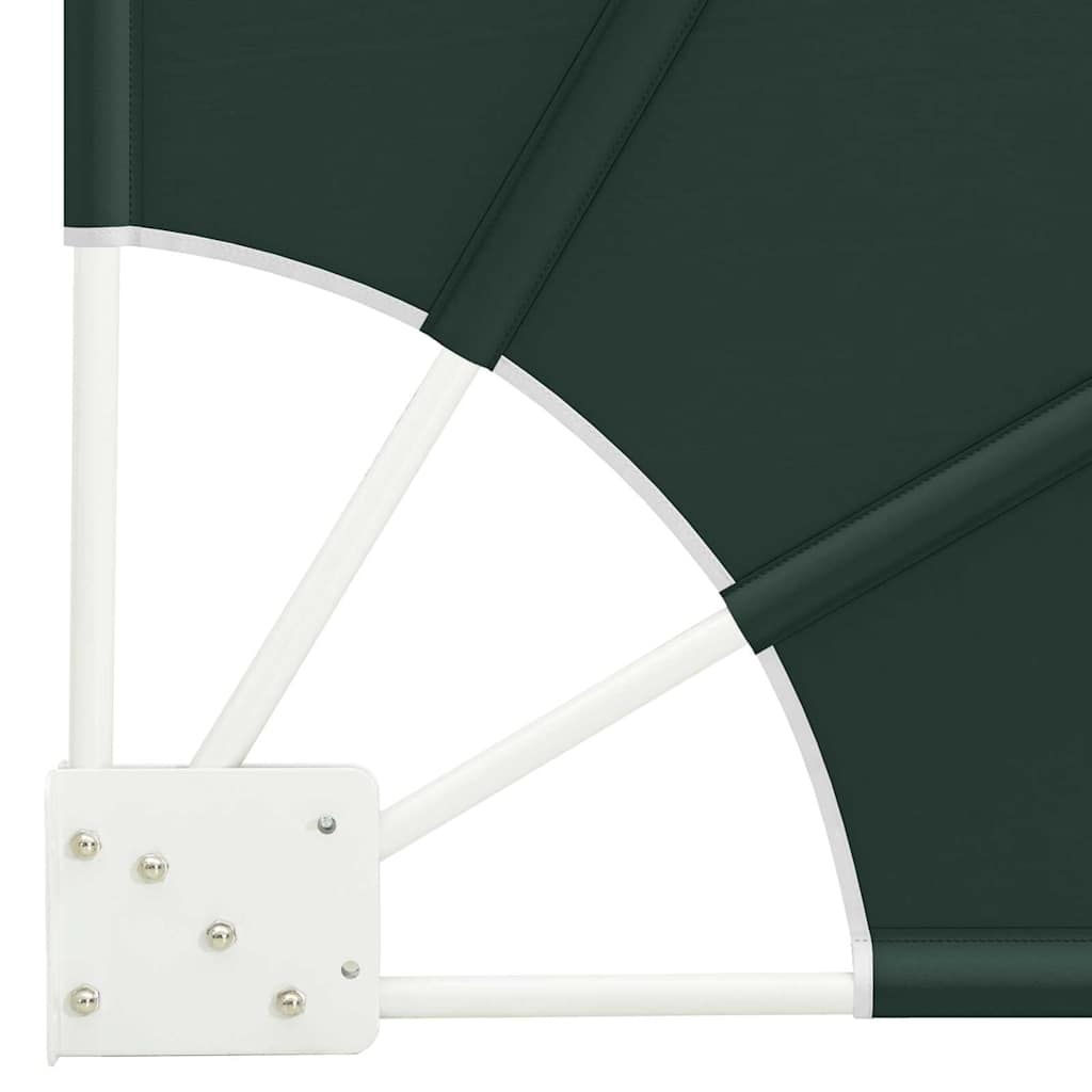Balkon Privacy Scherm Donkergroen 115 x 115 cm Polyester is nu te koop bij PeponiXL, paradijselijk wonen!
