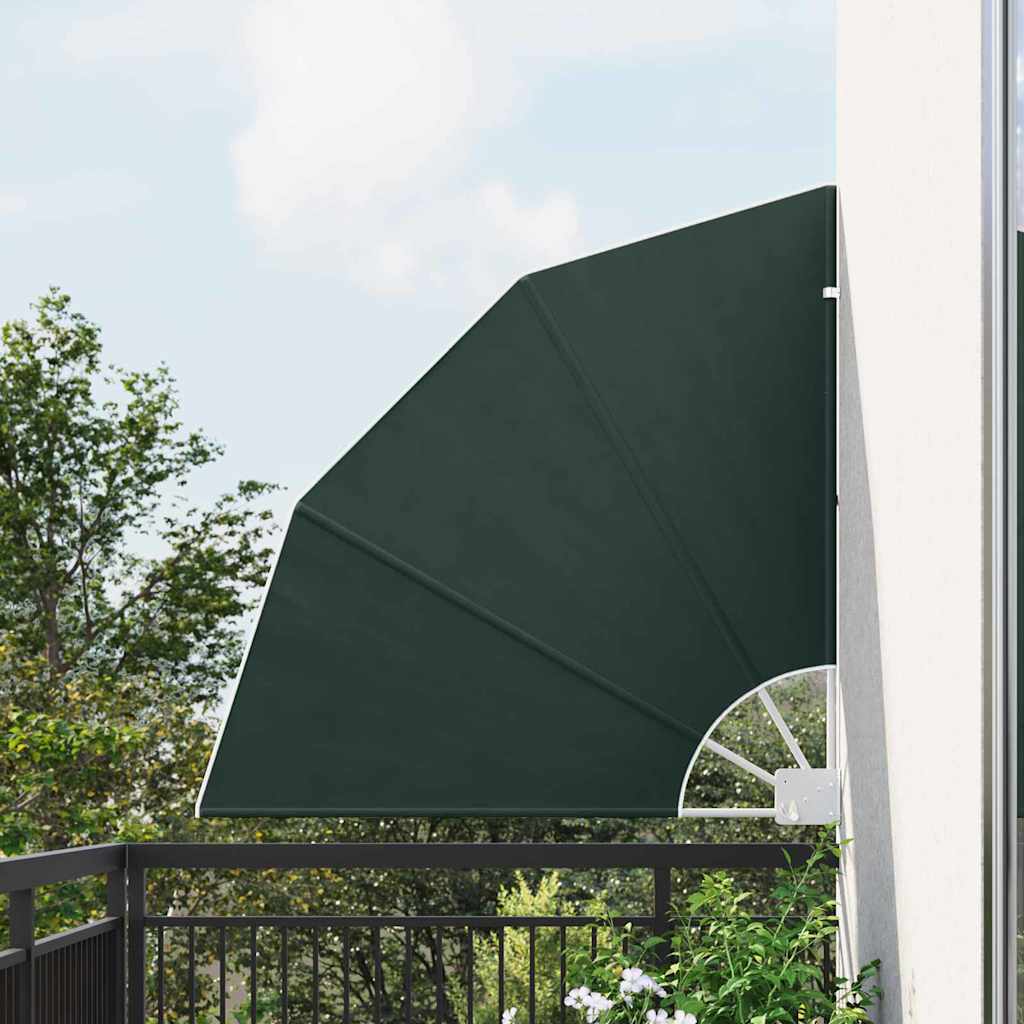 Balkon Privacy Scherm Donkergroen 115 x 115 cm Polyester is nu te koop bij PeponiXL, paradijselijk wonen!