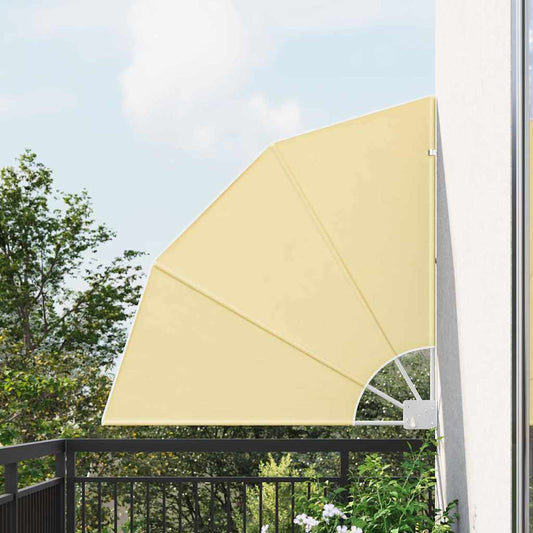 Balkon Privacy Scherm Zand 115 x 115 cm Polyester is nu te koop bij PeponiXL, paradijselijk wonen!