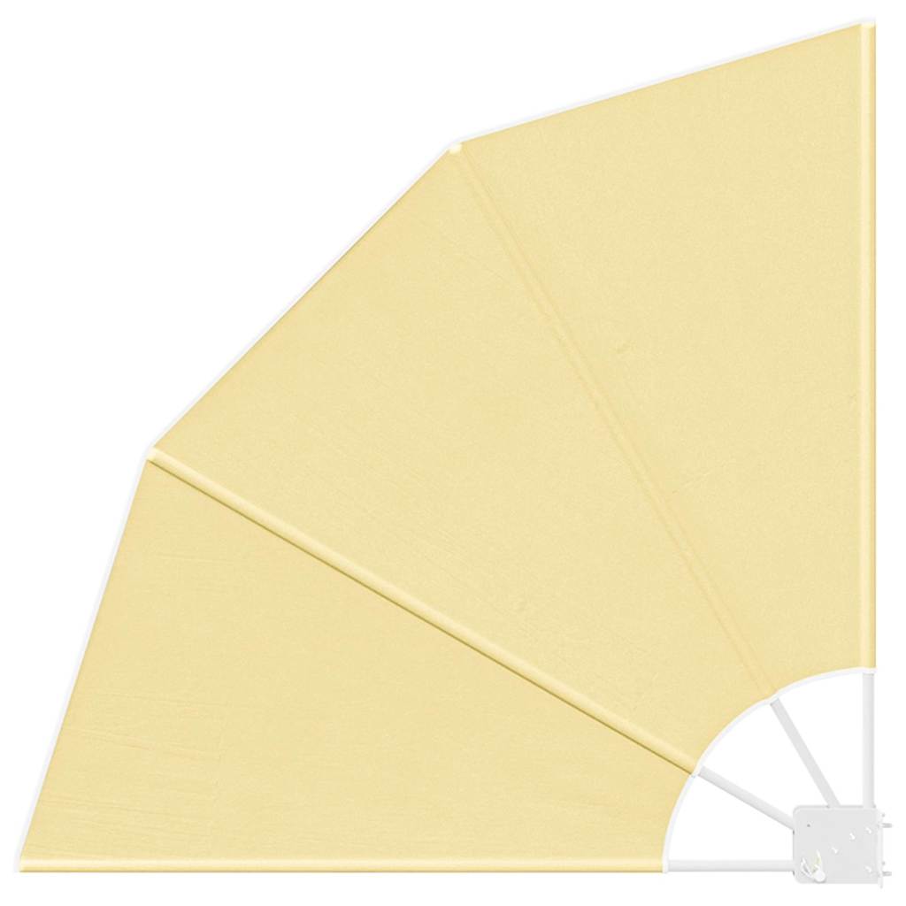 Balkon Privacy Scherm Zand 115 x 115 cm Polyester is nu te koop bij PeponiXL, paradijselijk wonen!