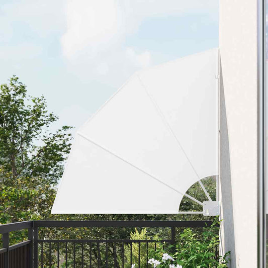 Balkon Privacy Scherm Wit 115 x 115 cm Polyester is nu te koop bij PeponiXL, paradijselijk wonen!