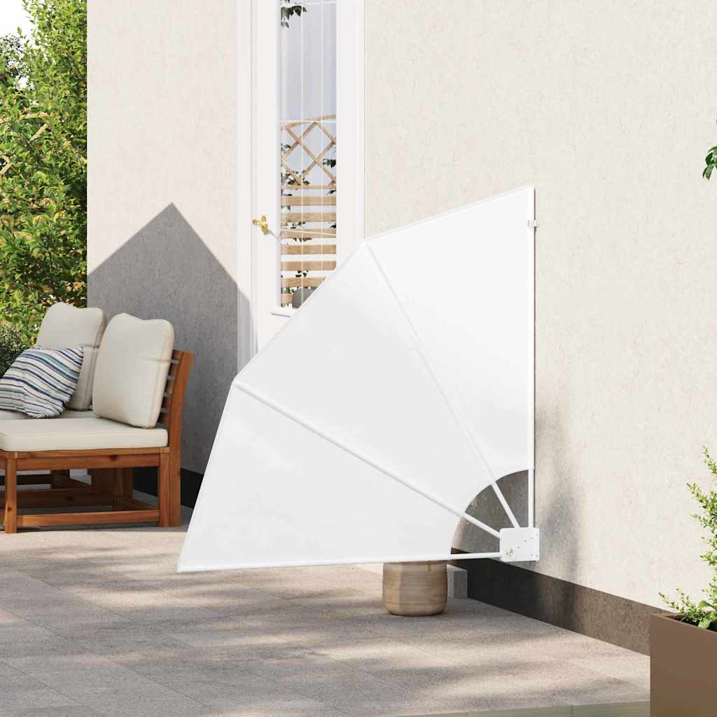 Balkon Privacy Scherm Wit 115 x 115 cm Polyester is nu te koop bij PeponiXL, paradijselijk wonen!