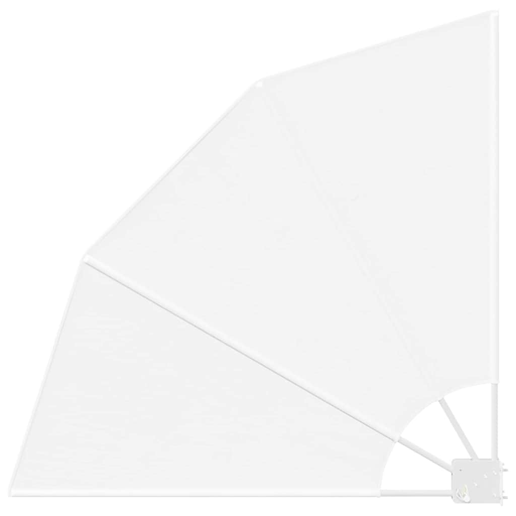 Balkon Privacy Scherm Wit 115 x 115 cm Polyester is nu te koop bij PeponiXL, paradijselijk wonen!