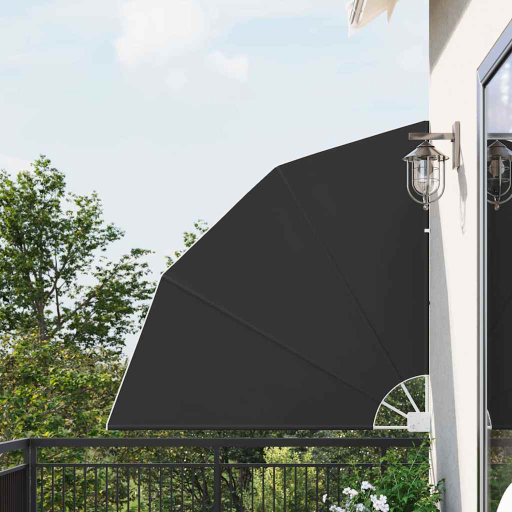 Balkon Privacy Scherm Antraciet 140 x 140 cm Polyester is nu te koop bij PeponiXL, paradijselijk wonen!