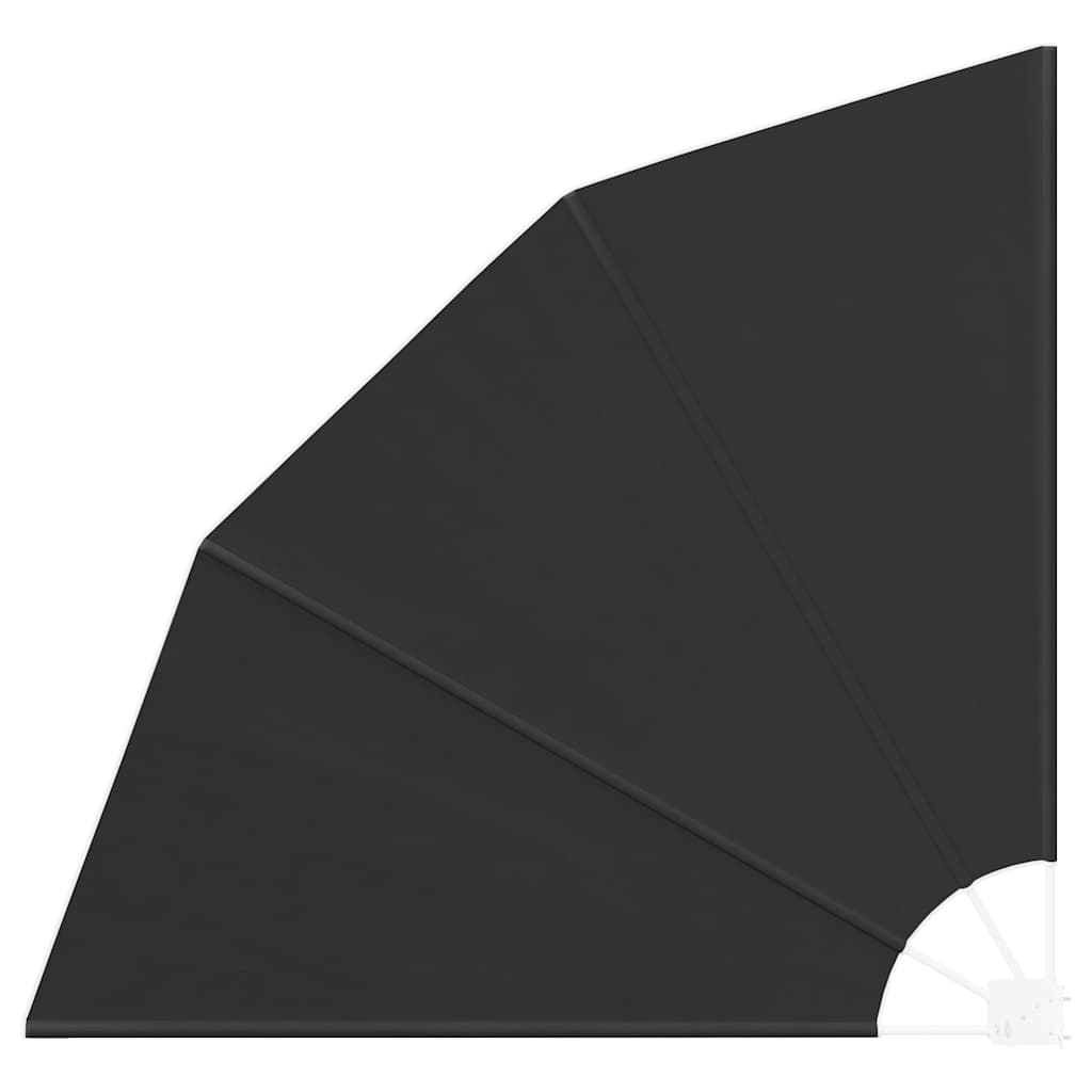 Balkon Privacy Scherm Antraciet 140 x 140 cm Polyester is nu te koop bij PeponiXL, paradijselijk wonen!