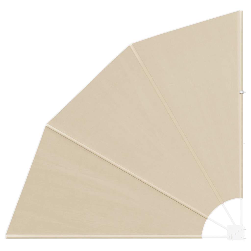 Balkon Privacy Scherm Beige 140 x 140 cm Polyester is nu te koop bij PeponiXL, paradijselijk wonen!