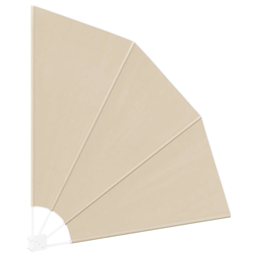 Balkon Privacy Scherm Beige 140 x 140 cm Polyester is nu te koop bij PeponiXL, paradijselijk wonen!