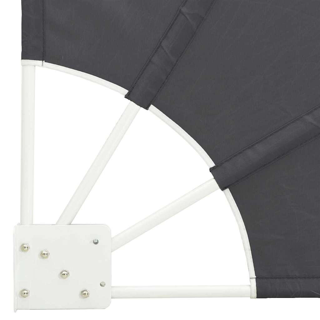 Balkon Privacy Scherm Zwart 140 x 140 cm Polyester is nu te koop bij PeponiXL, paradijselijk wonen!