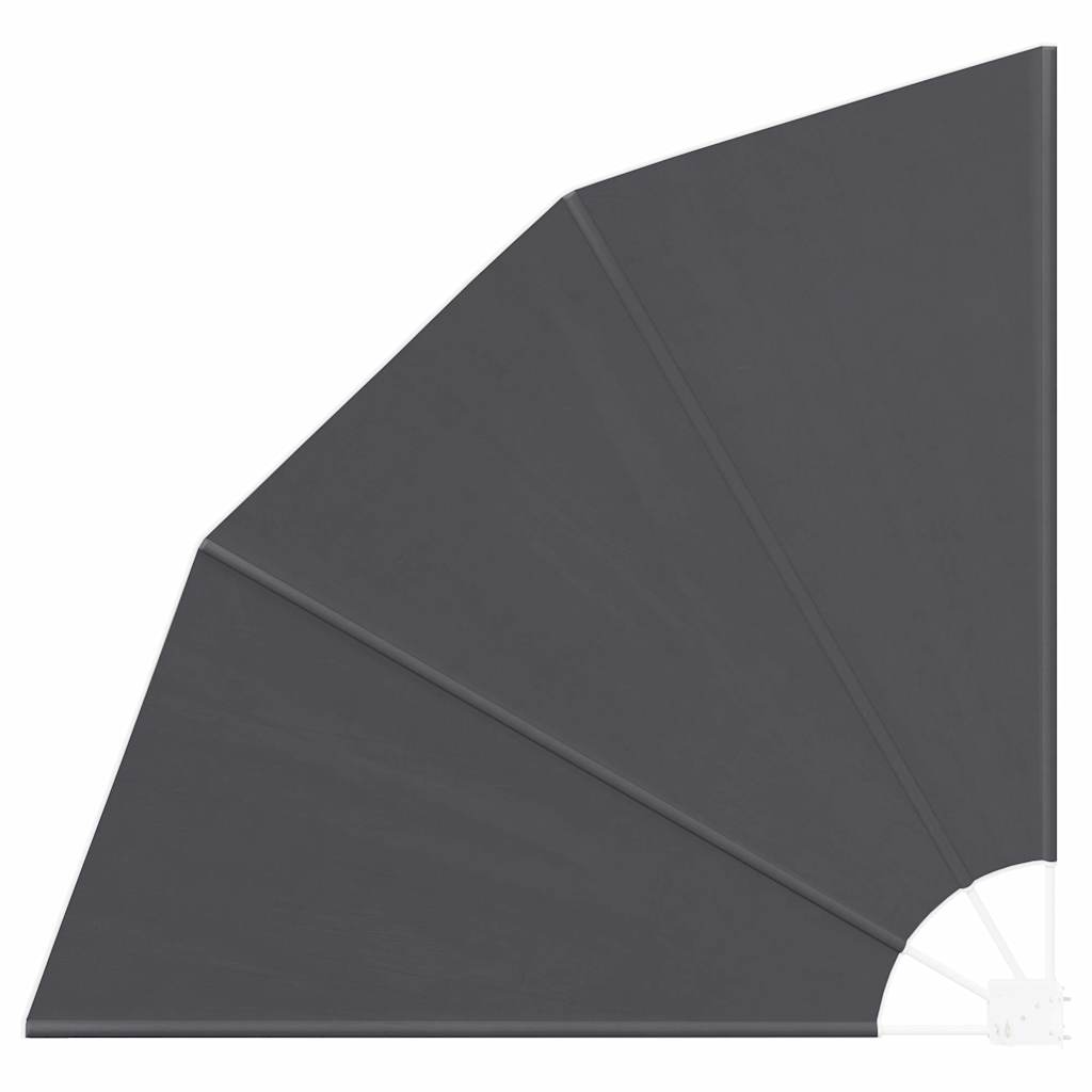 Balkon Privacy Scherm Zwart 140 x 140 cm Polyester is nu te koop bij PeponiXL, paradijselijk wonen!