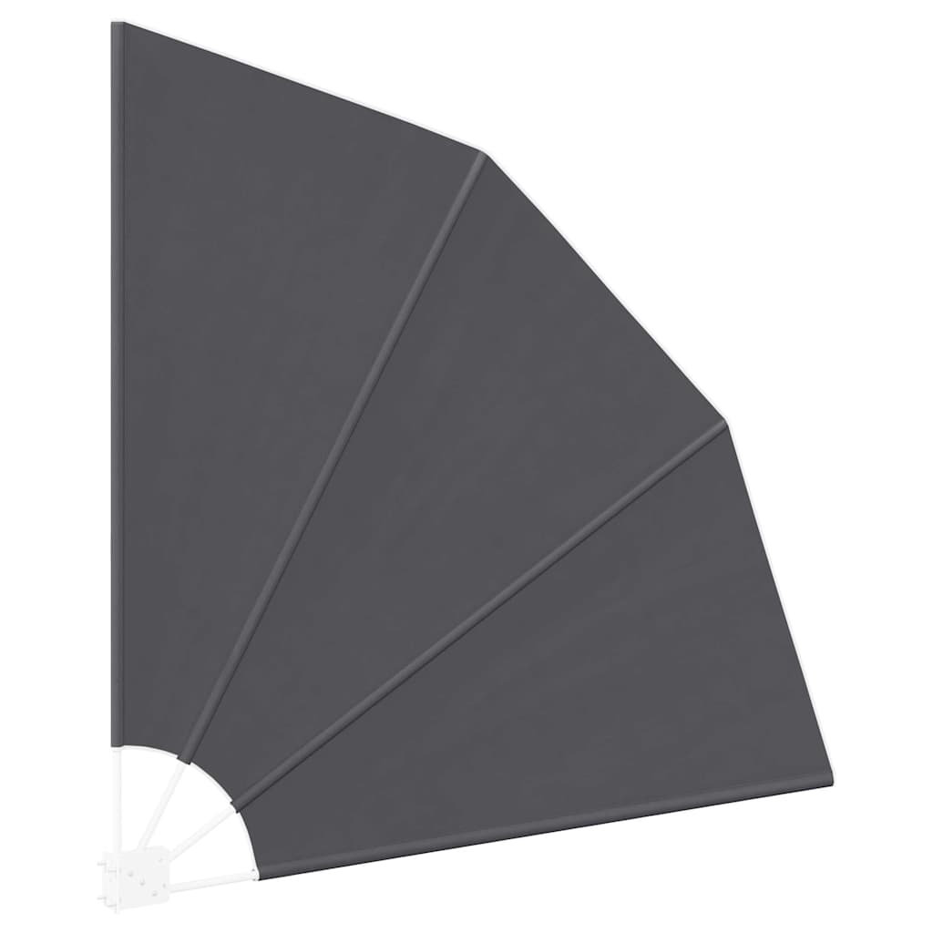 Balkon Privacy Scherm Zwart 140 x 140 cm Polyester is nu te koop bij PeponiXL, paradijselijk wonen!