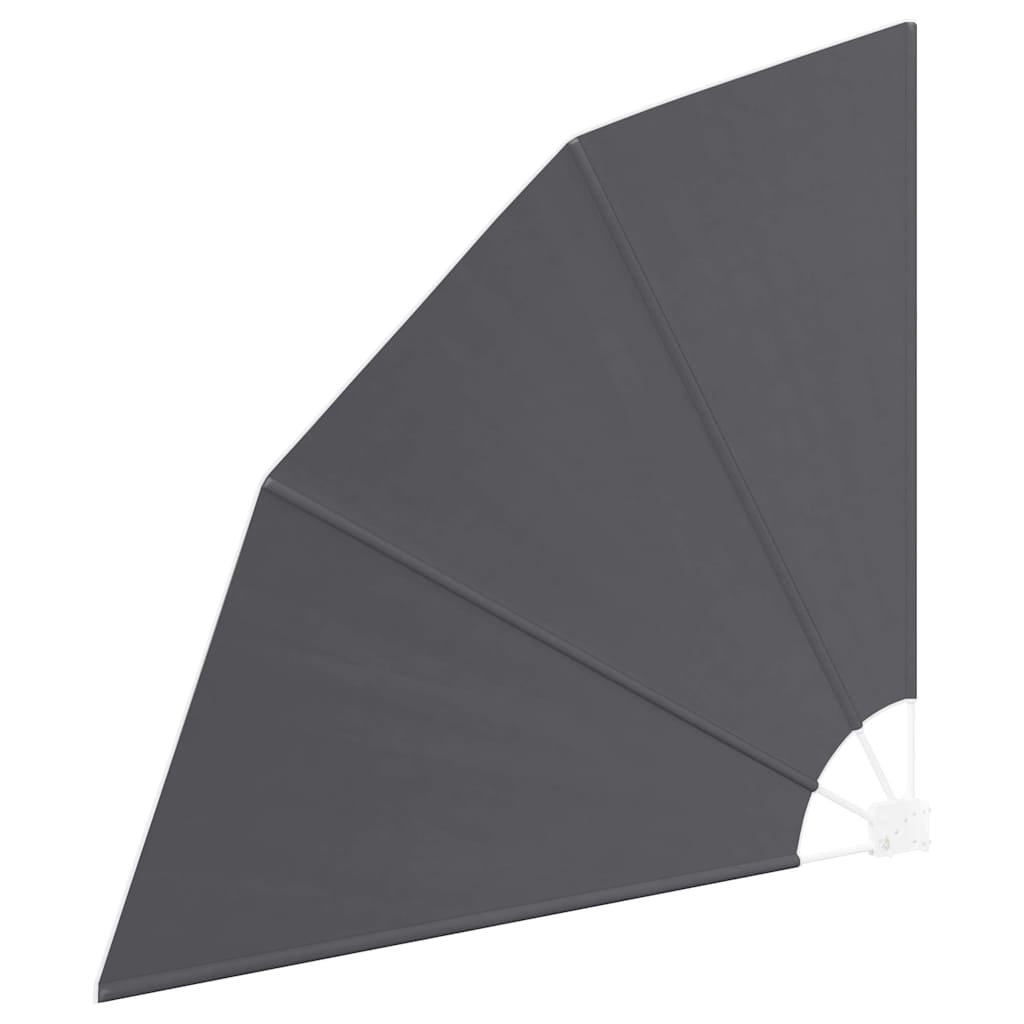 Balkon Privacy Scherm Zwart 140 x 140 cm Polyester is nu te koop bij PeponiXL, paradijselijk wonen!