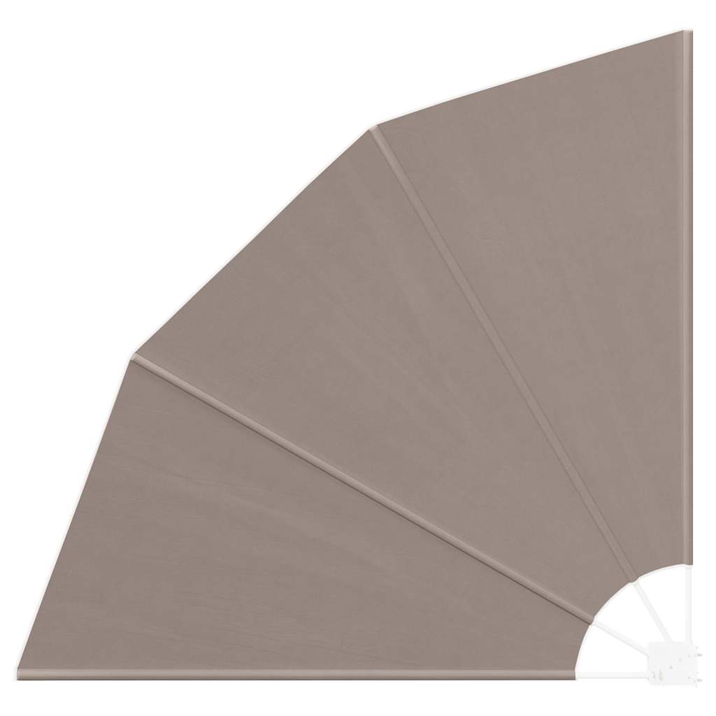 Balkon Privacy Scherm Taupe 140 x 140 cm Polyester is nu te koop bij PeponiXL, paradijselijk wonen!