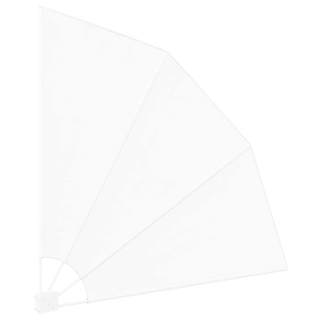 Balkon Privacy Scherm Wit 140 x 140 cm Polyester is nu te koop bij PeponiXL, paradijselijk wonen!