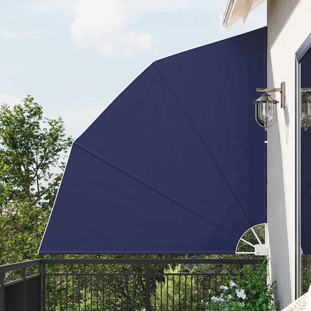 Balkon Privacy Scherm Marineblauw 210 x 210 cm Polyester is nu te koop bij PeponiXL, paradijselijk wonen!