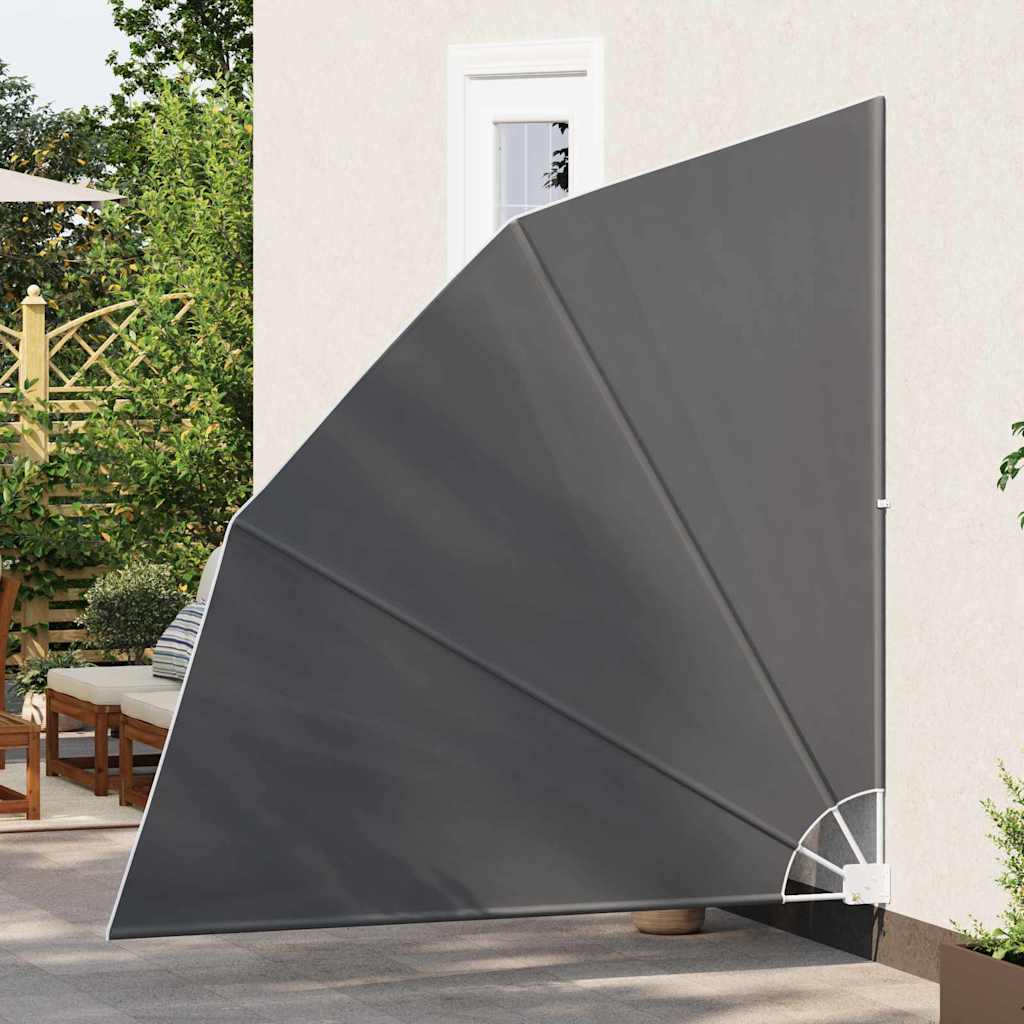 Balkon Privacy Scherm Zwart 210 x 210 cm Polyester is nu te koop bij PeponiXL, paradijselijk wonen!