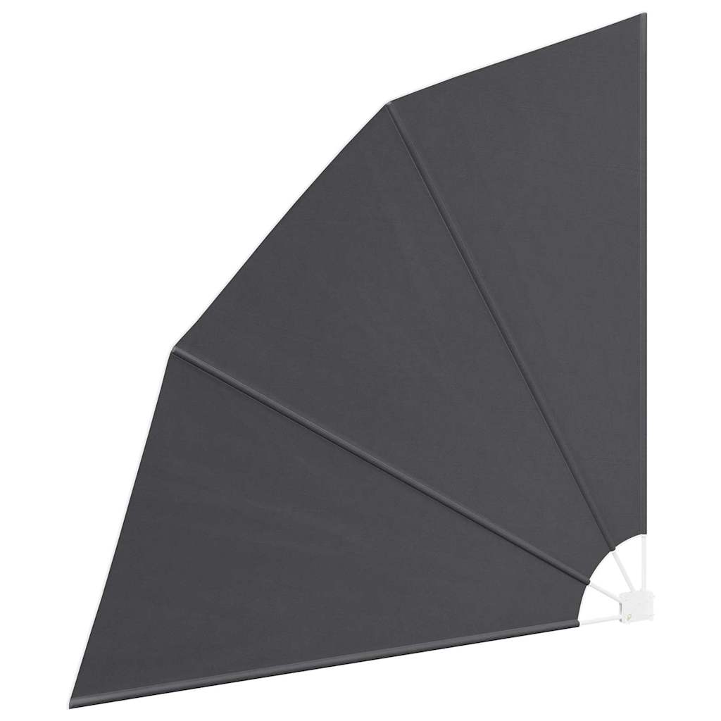 Balkon Privacy Scherm Zwart 210 x 210 cm Polyester is nu te koop bij PeponiXL, paradijselijk wonen!