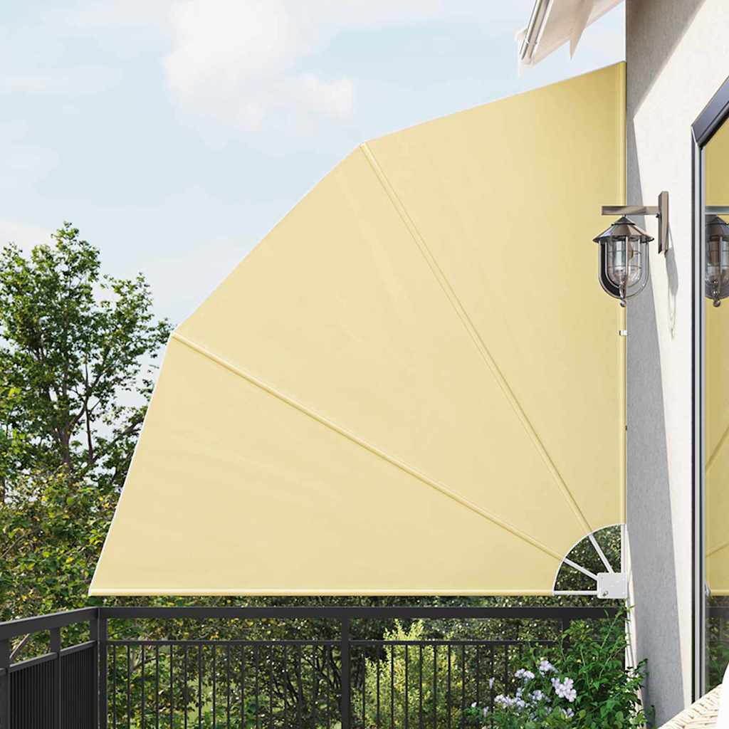 Balkon Privacy Scherm Zand 210 x 210 cm Polyester is nu te koop bij PeponiXL, paradijselijk wonen!