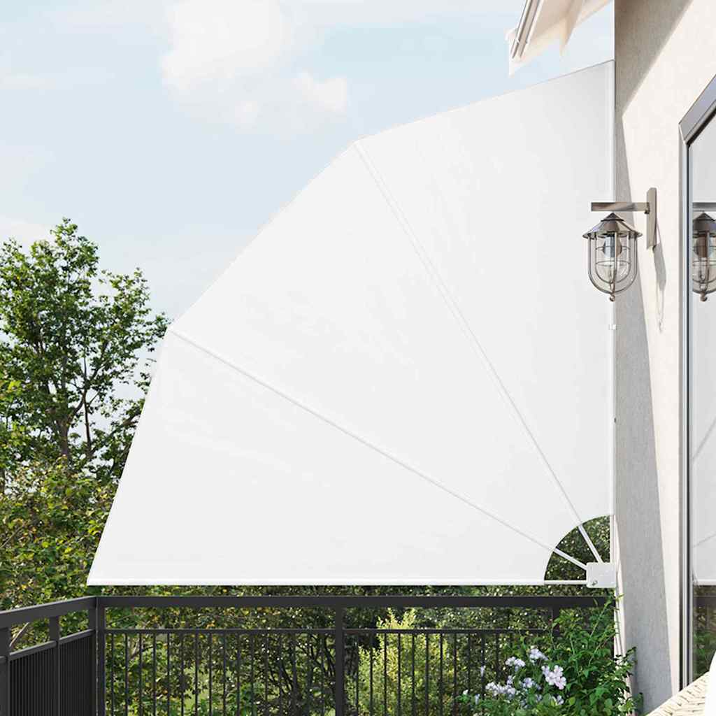 Balkon Privacy Scherm Wit 210 x 210 cm Polyester is nu te koop bij PeponiXL, paradijselijk wonen!