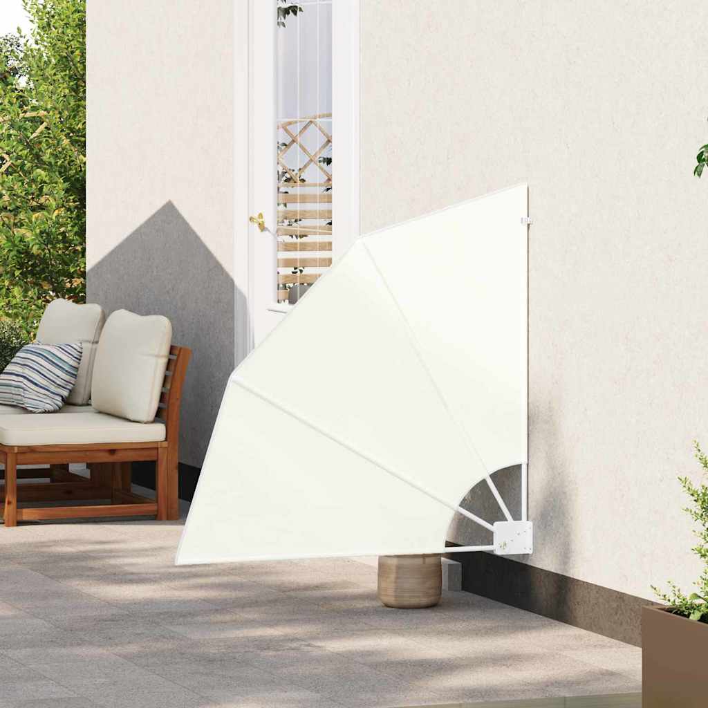 Balkon Privacy Scherm Crème 115 x 115 cm Polyester is nu te koop bij PeponiXL, paradijselijk wonen!