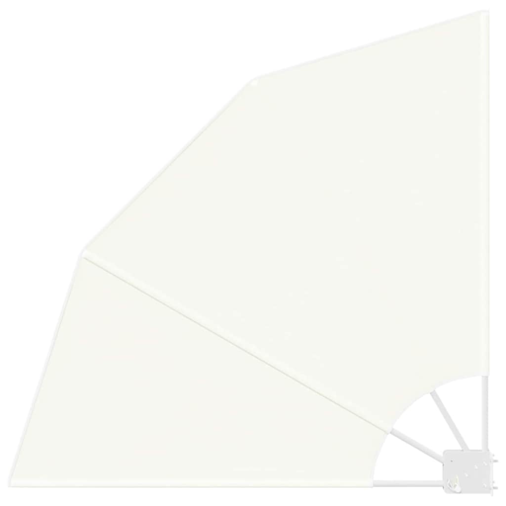 Balkon Privacy Scherm Crème 115 x 115 cm Polyester is nu te koop bij PeponiXL, paradijselijk wonen!