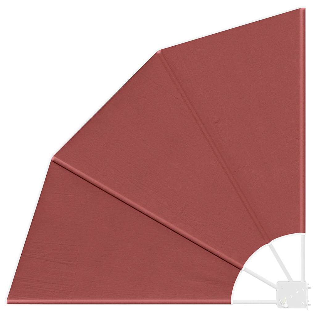 Balkon Privacy Scherm 115 x 115 cm Polyester Terracotta is nu te koop bij PeponiXL, paradijselijk wonen!