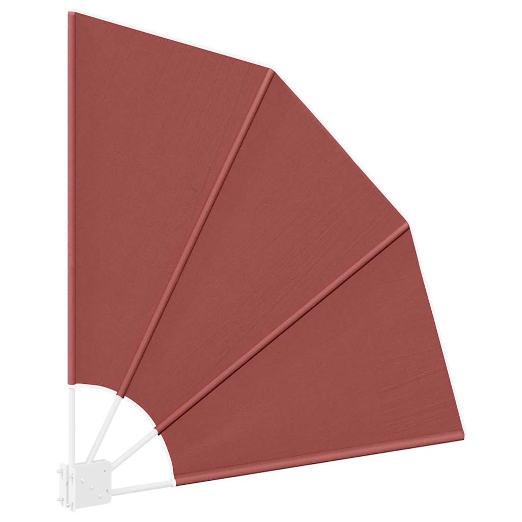 Balkon Privacy Scherm 115 x 115 cm Polyester Terracotta is nu te koop bij PeponiXL, paradijselijk wonen!