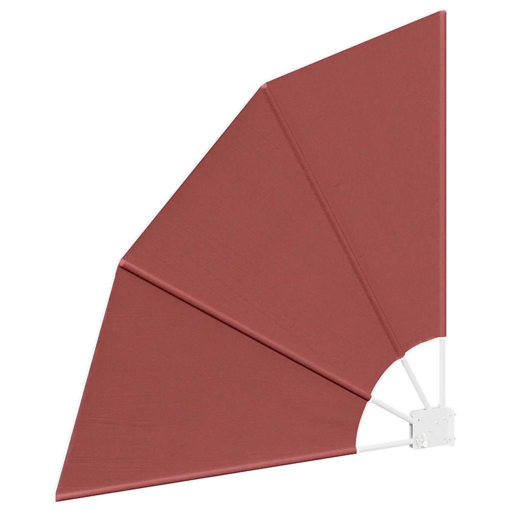 Balkon Privacy Scherm 115 x 115 cm Polyester Terracotta is nu te koop bij PeponiXL, paradijselijk wonen!