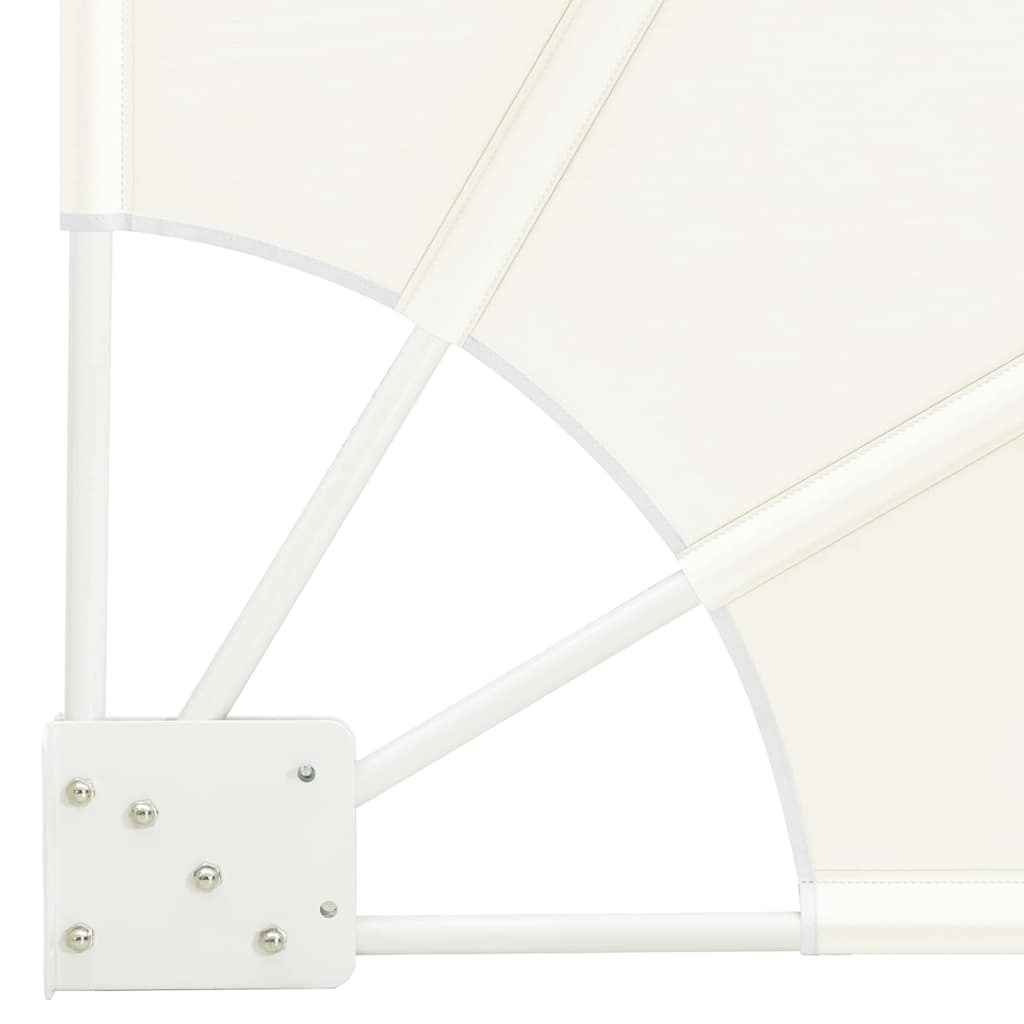 Balkon Privacy Scherm Crème 160 x 160 cm Polyester is nu te koop bij PeponiXL, paradijselijk wonen!