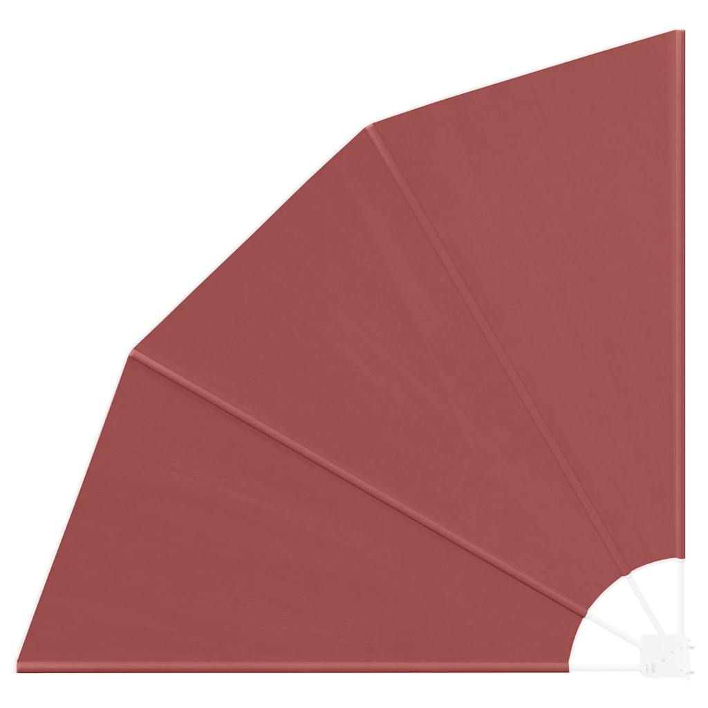 Balkon Privacy Scherm 160 x 160 cm Polyester Terracotta is nu te koop bij PeponiXL, paradijselijk wonen!