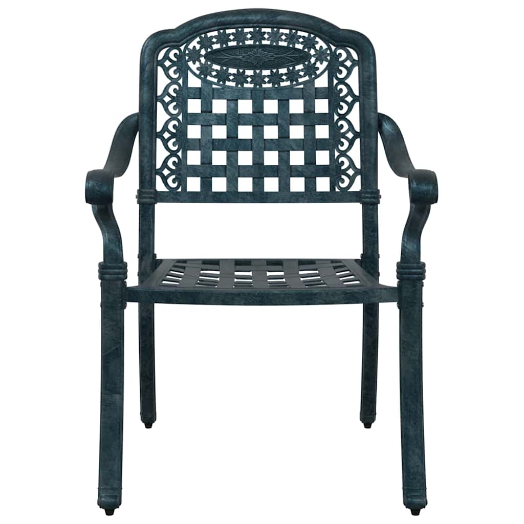 Tuinset 5 pcs Groen Gegoten aluminium is nu te koop bij PeponiXL, paradijselijk wonen!