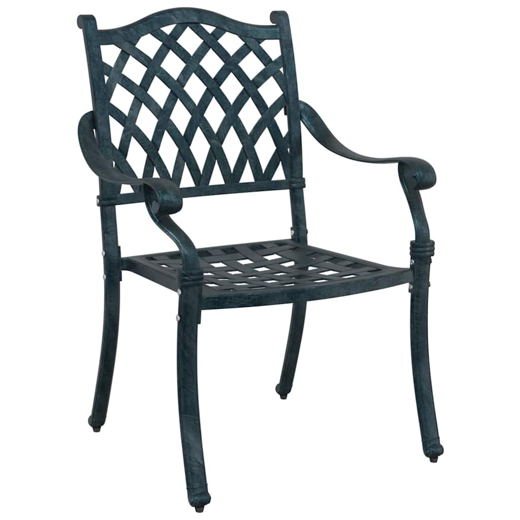 Tuinset 3 pcs Groen Gegoten aluminium is nu te koop bij PeponiXL, paradijselijk wonen!