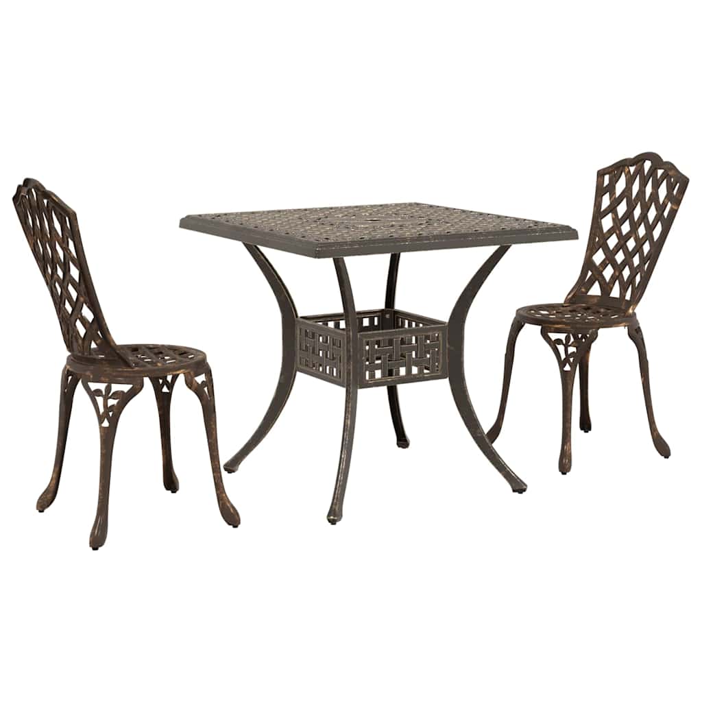 Tuinset 3 st Brons Gegoten aluminium is nu te koop bij PeponiXL, paradijselijk wonen!