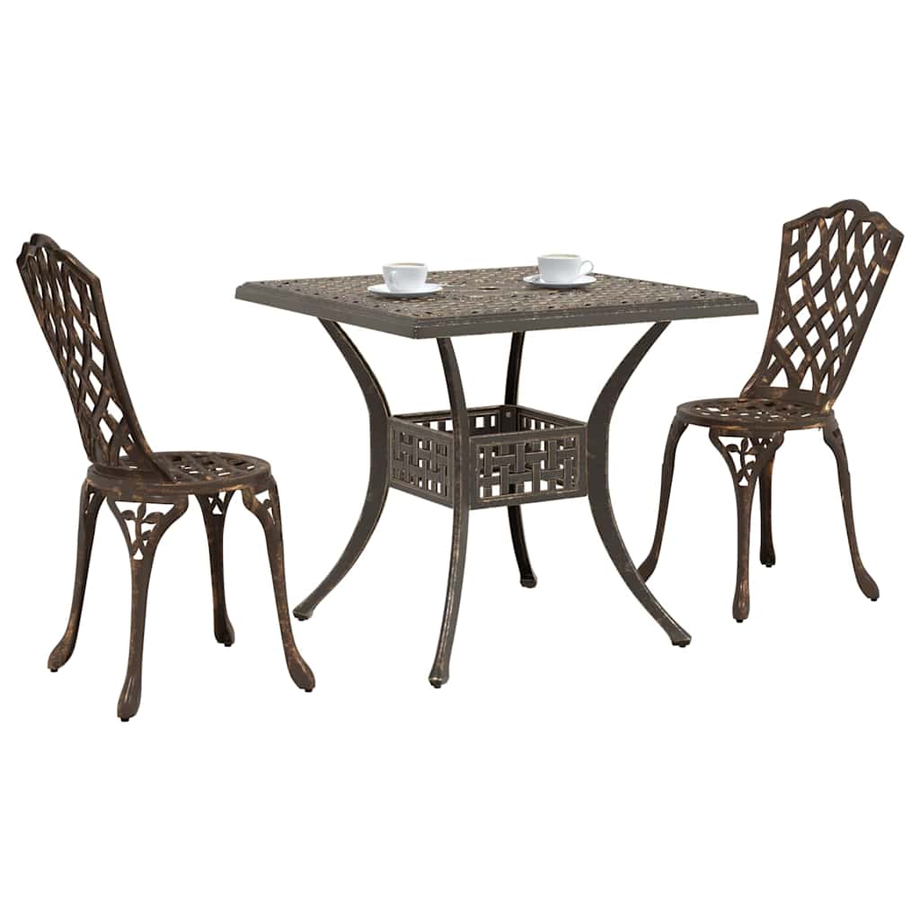 Tuinset 3 st Brons Gegoten aluminium is nu te koop bij PeponiXL, paradijselijk wonen!